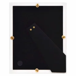 Jonathan Adler x Michaels 5" x 7" Black & White Bow Tie Matted Wood Tabletop Frame
