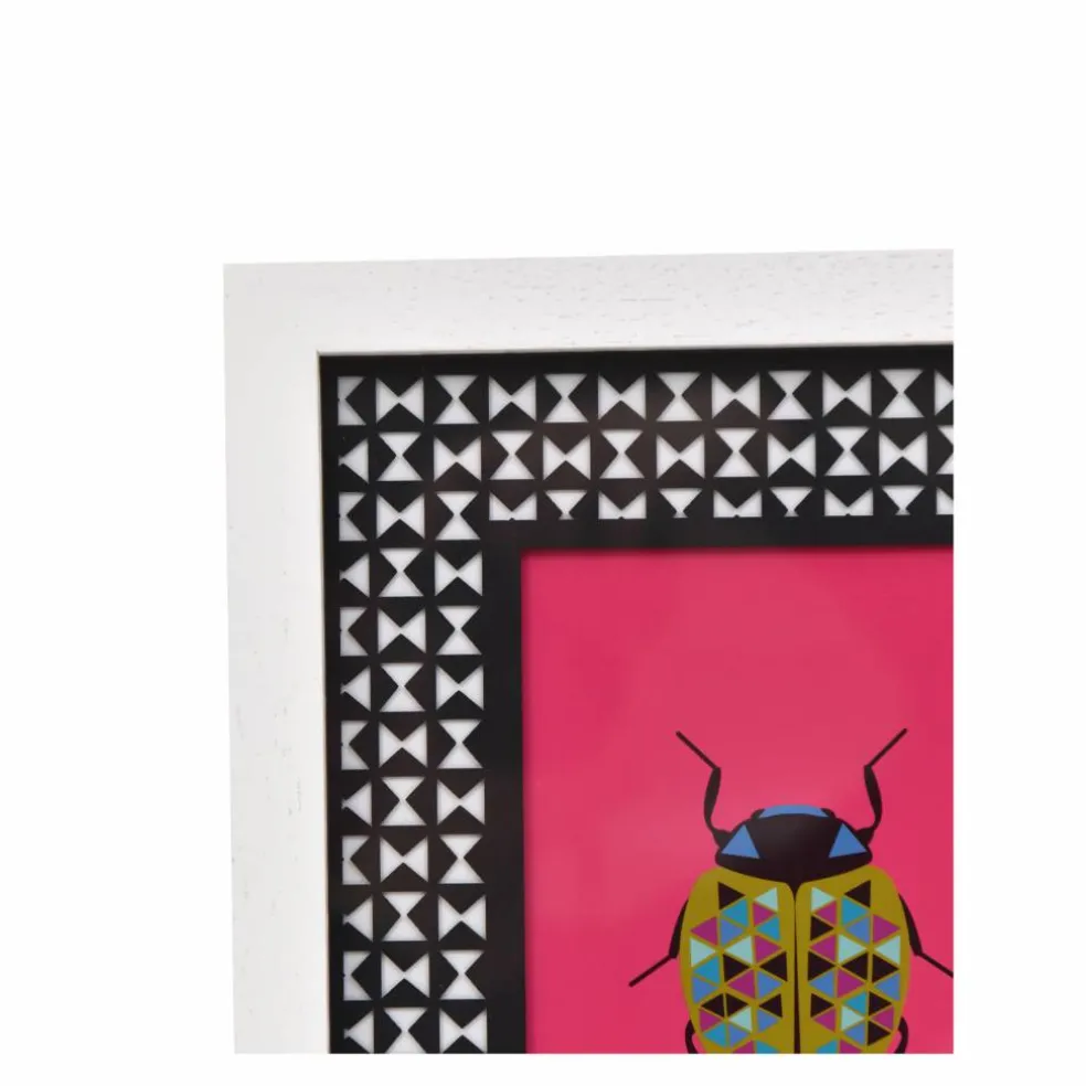 Jonathan Adler x Michaels 5" x 7" Black & White Bow Tie Matted Wood Tabletop Frame