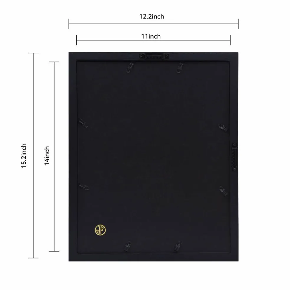 Jonathan Adler x Michaels 5" x 7" Black Diamond Matted Wood Wall Frame