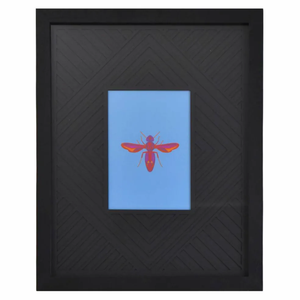 Jonathan Adler x Michaels 5" x 7" Black Diamond Matted Wood Wall Frame