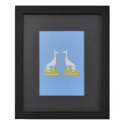 Jonathan Adler x Michaels 5" x 7" Black Diamond Matted Wood Tabletop Frame