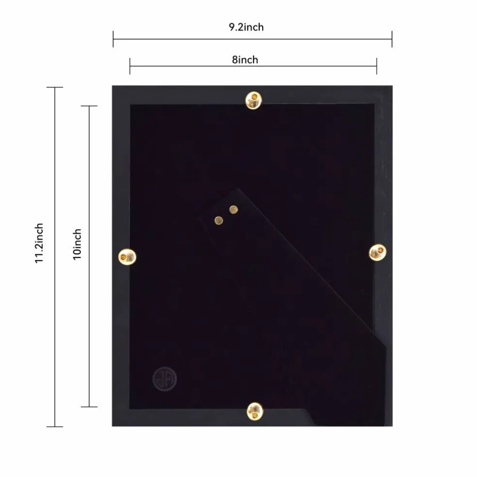 Jonathan Adler x Michaels 5" x 7" Black Diamond Matted Wood Tabletop Frame