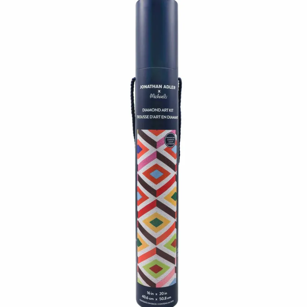 Jonathan Adler x Michaels 16" x 20" Diamond Pattern Diamond Art Kit