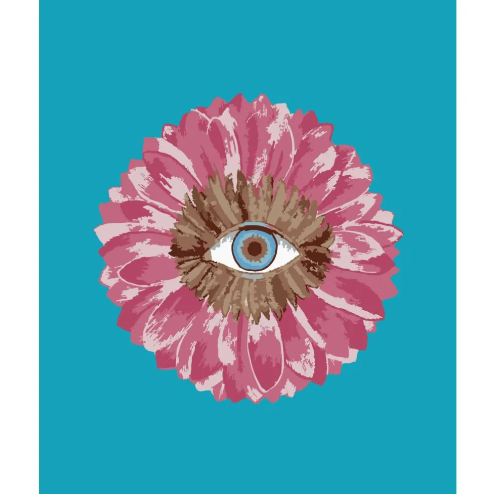 Jonathan Adler x Michaels 16" x 20" Flower Eye Paint-By-Number Kit