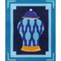 Jonathan Adler x Michaels 8" x 10" Ginger Jar Diamond Art Kit