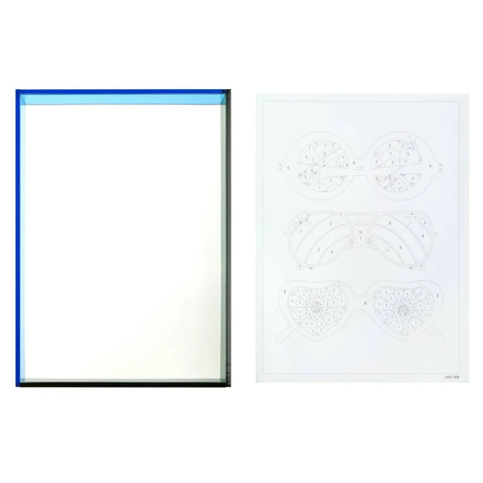 Jonathan Adler x Michaels 5" x 7" Glasses Paint-By-Number Acrylic Surface Kit