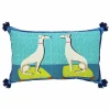 Jonathan Adler x Michaels 12" x 20" Greyhound Dog Pair Pillow with Tassel