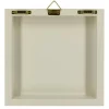 Jonathan Adler x Michaels 8" x 8" Green & Blue Square Stripe Wall Art