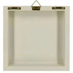 Jonathan Adler x Michaels 8" x 8" Green & Blue Square Stripe Wall Art
