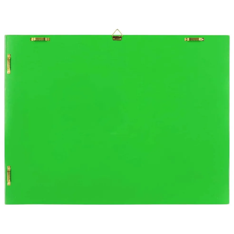 Jonathan Adler x Michaels 23.75" x 18" Green Swirl Stripe Wall Art