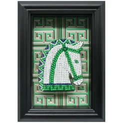 Jonathan Adler x Michaels 4" x 6" Horse Diamond Art Frame Kit