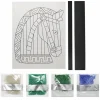 Jonathan Adler x Michaels 8" x 10" Horse Bead Art Kit