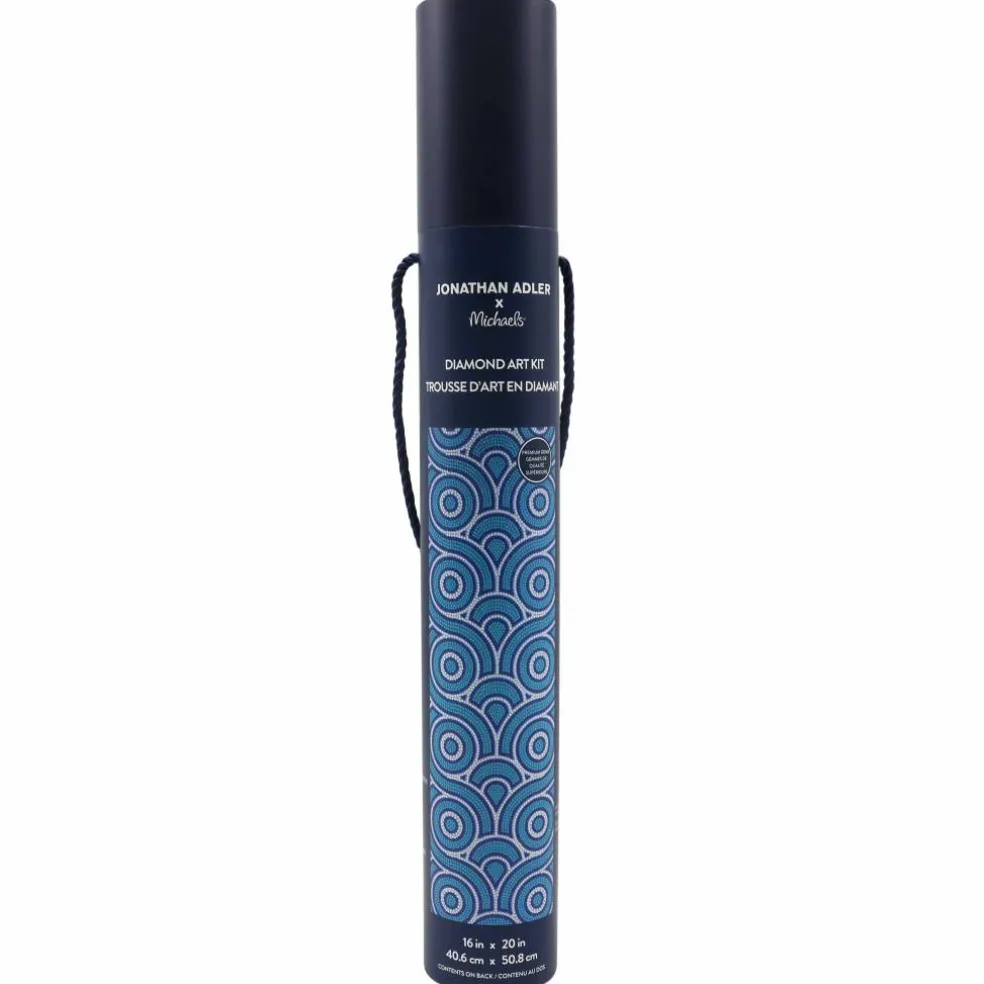 Jonathan Adler x Michaels 16" x 20" Jaipur Braid Diamond Art Kit