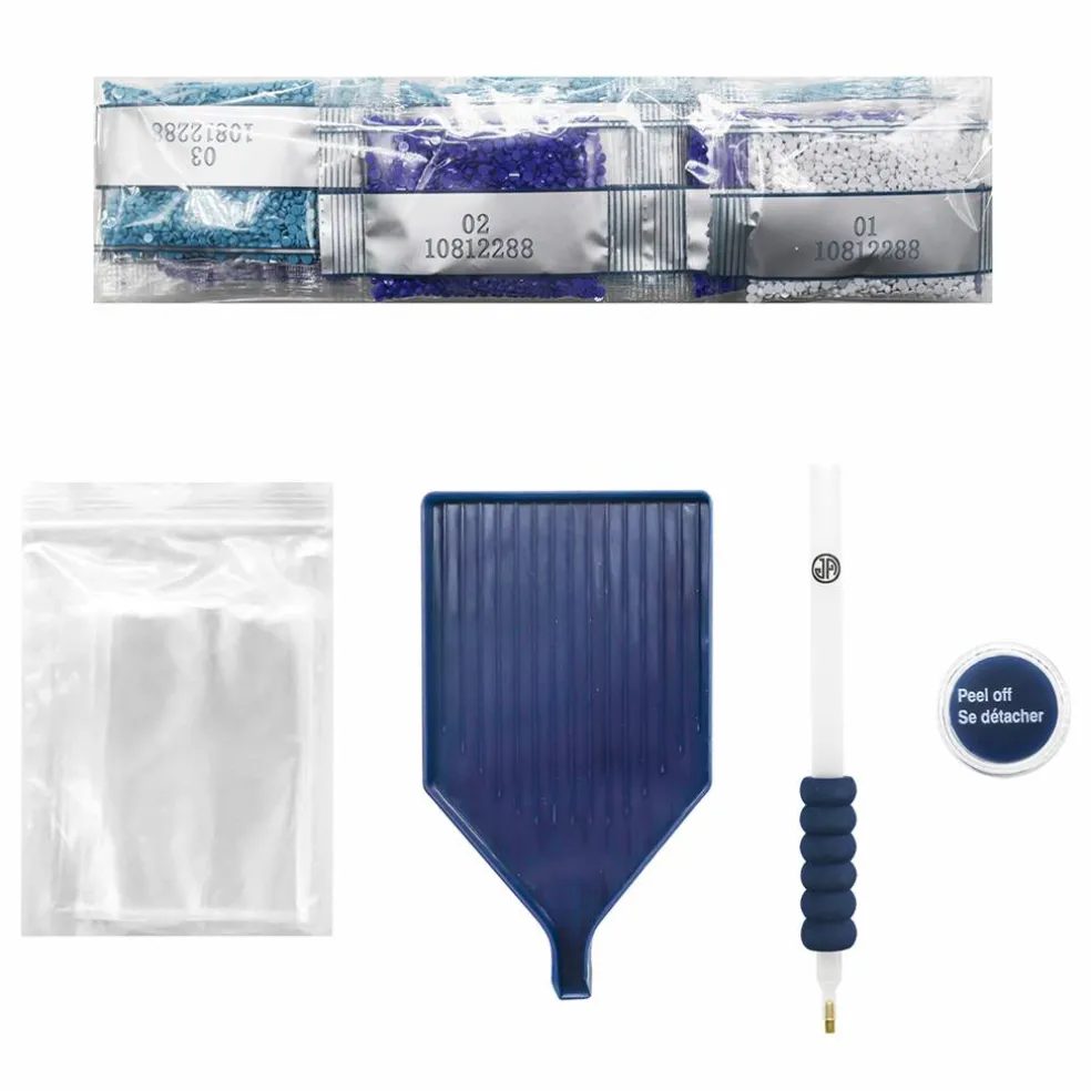 Jonathan Adler x Michaels 16" x 20" Jaipur Braid Diamond Art Kit