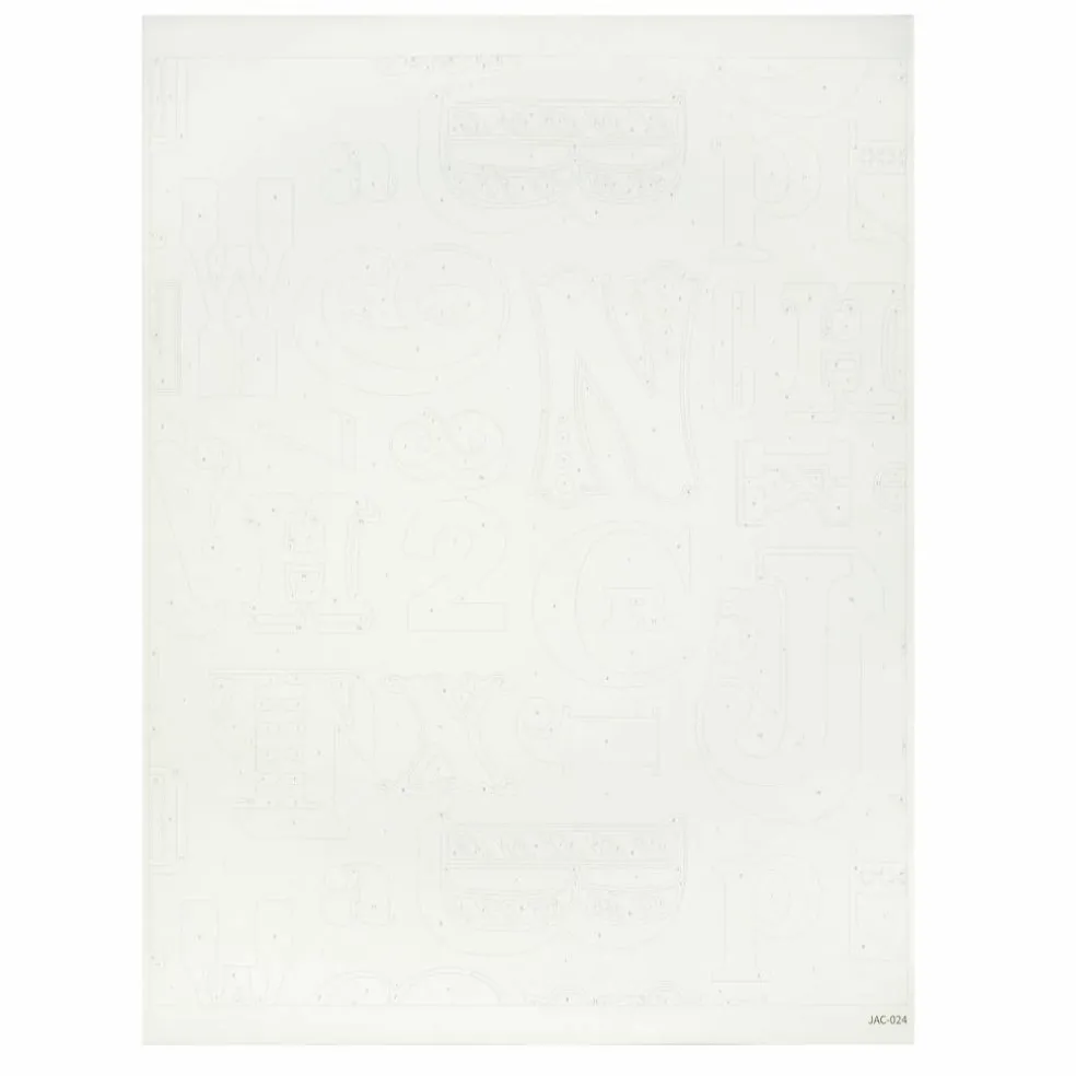 Jonathan Adler x Michaels 16" x 20" Letters Paint-By-Number Kit