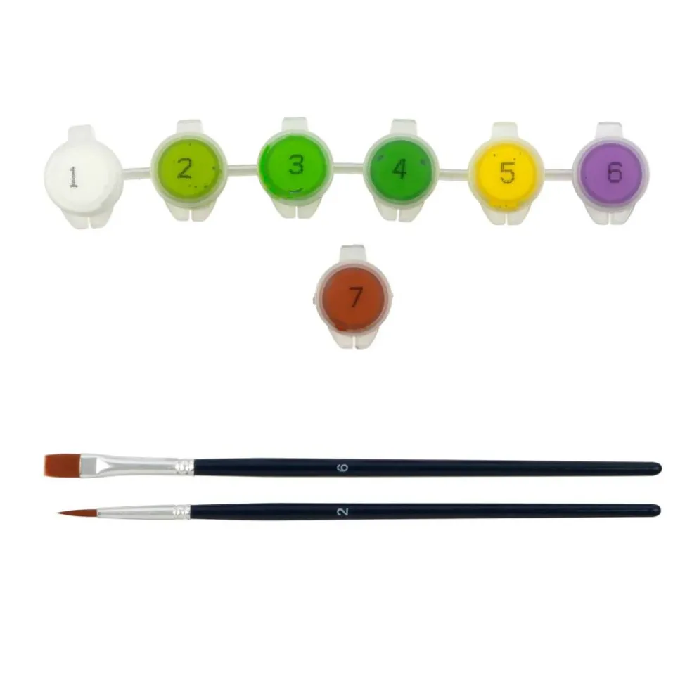 Jonathan Adler x Michaels 5" x 7" Lime Paint-By-Number Framed Kit
