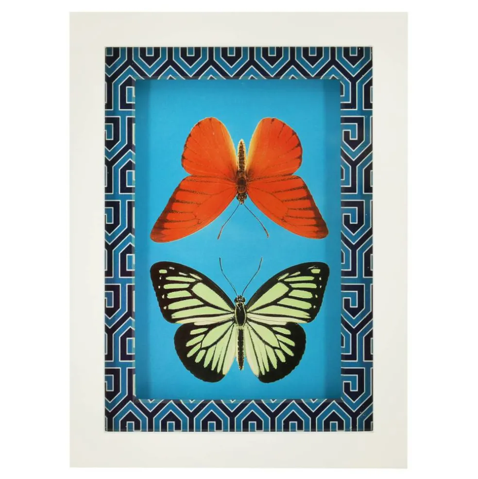 Jonathan Adler x Michaels 5.75" x 7.75" Orange & Yellow Butterfly Art