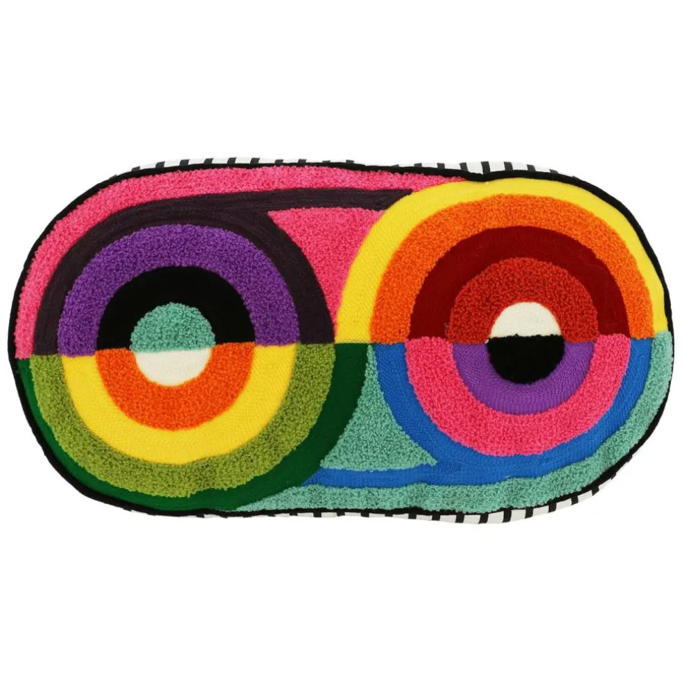Jonathan Adler x Michaels 10" x 16" Rainbow Embroidered Pillow