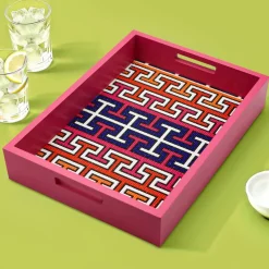Jonathan Adler x Michaels 10" x 14" Red Key Diamond Art Tray Kit