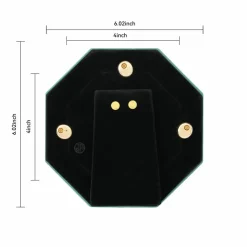 Jonathan Adler x Michaels 4" x 4" Teal & White Greek Key Hexagonal Tabletop Frame