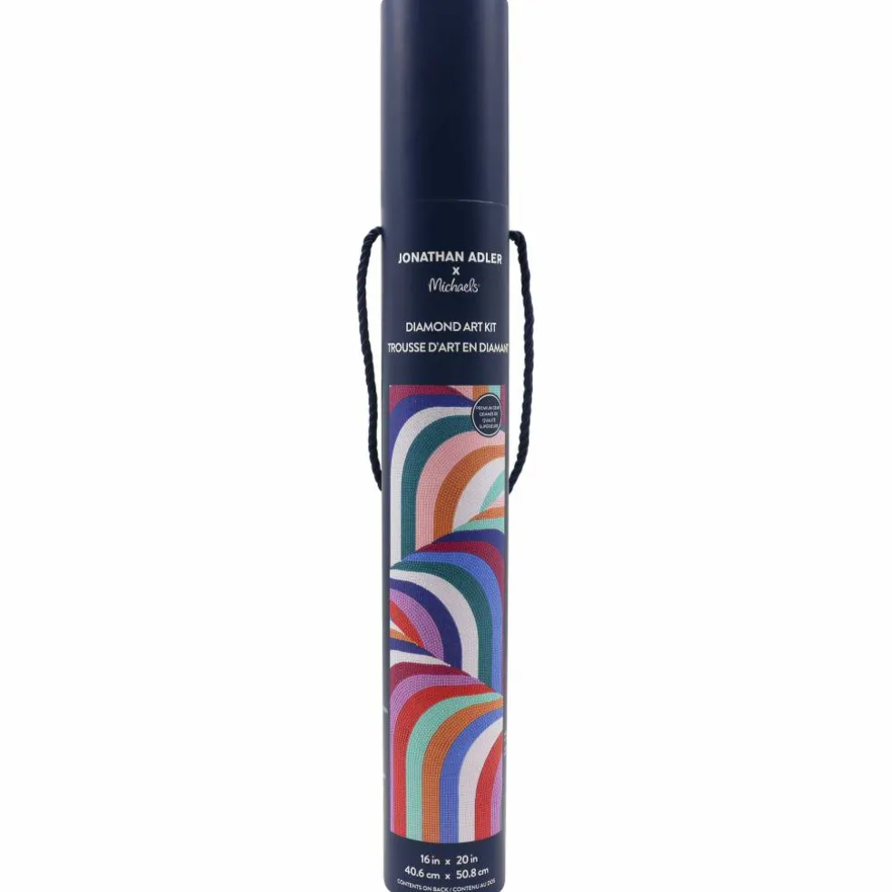 Jonathan Adler x Michaels 16" x 20" Vertigo Diamond Art Kit