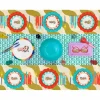 Jonathan Adler x Michaels 50" x 70" Waves Plastic Table Cover