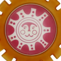 Jonathan Adler x Michaels 11.75" Yellow & Pink Sun Glass Plate