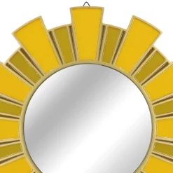 Jonathan Adler x Michaels 28" Yellow Round Wall Mirror