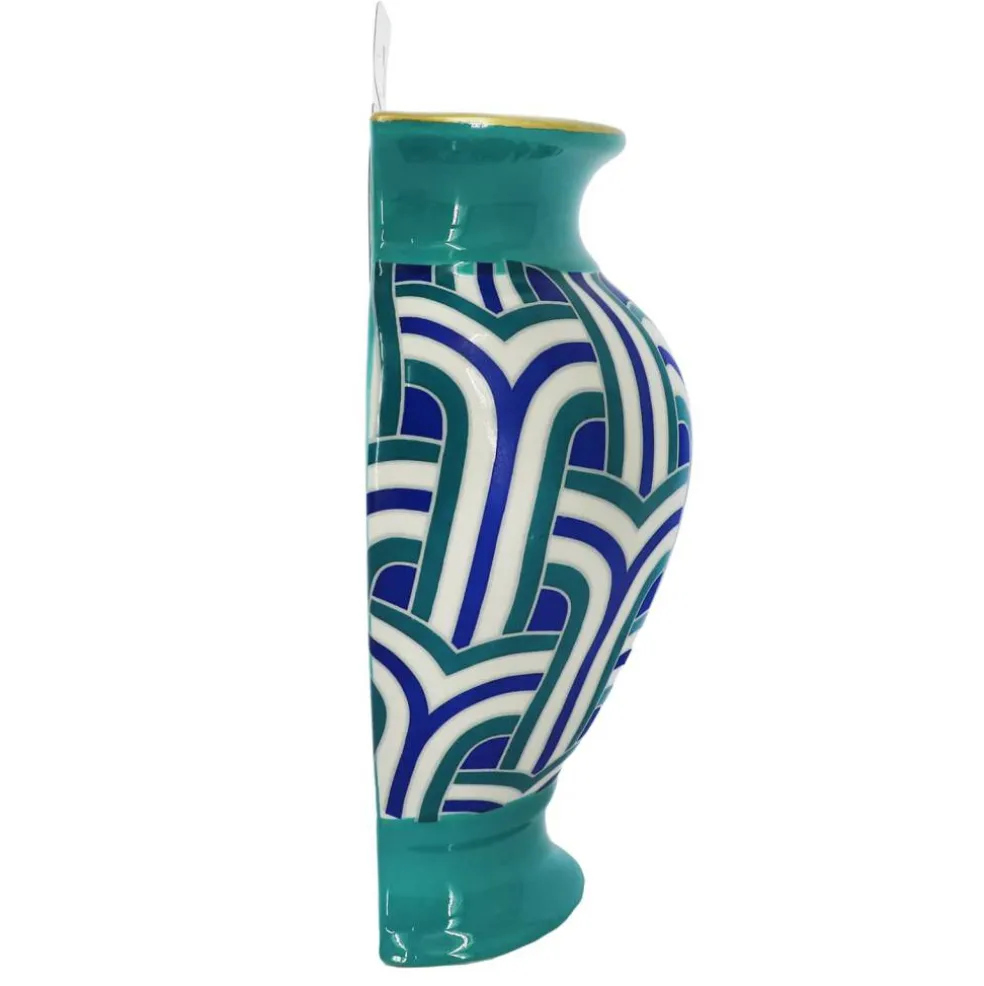Jonathan Adler x Micheals 7" Light Blue Ceramic Urn Vase