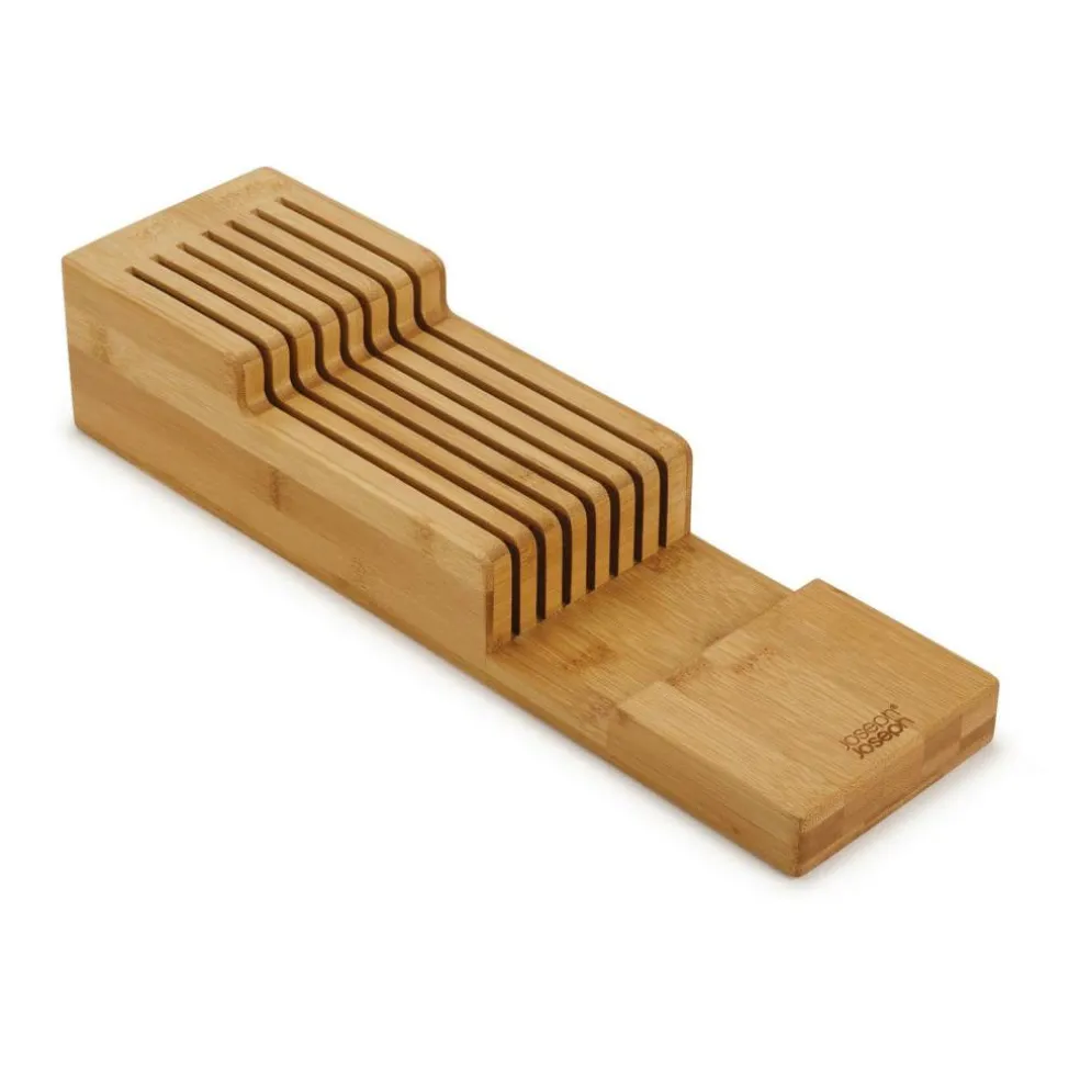 Joseph Joseph DrawerStore Bamboo 2-tier Knife Organizer