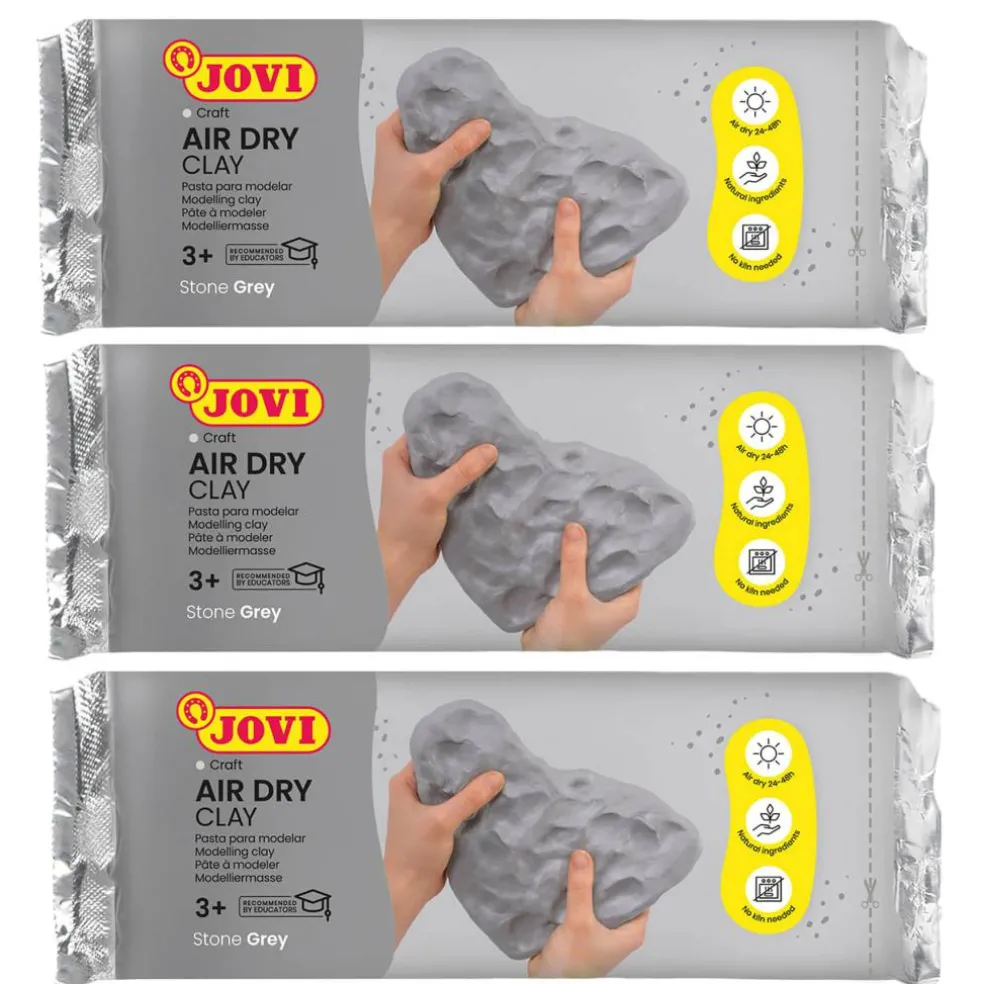 JOVI Air Dry Clay Bar, Pack of 3