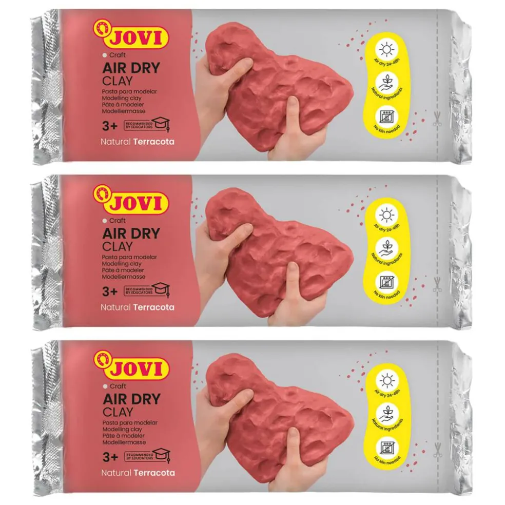 JOVI Air Dry Clay Bar, Pack of 3