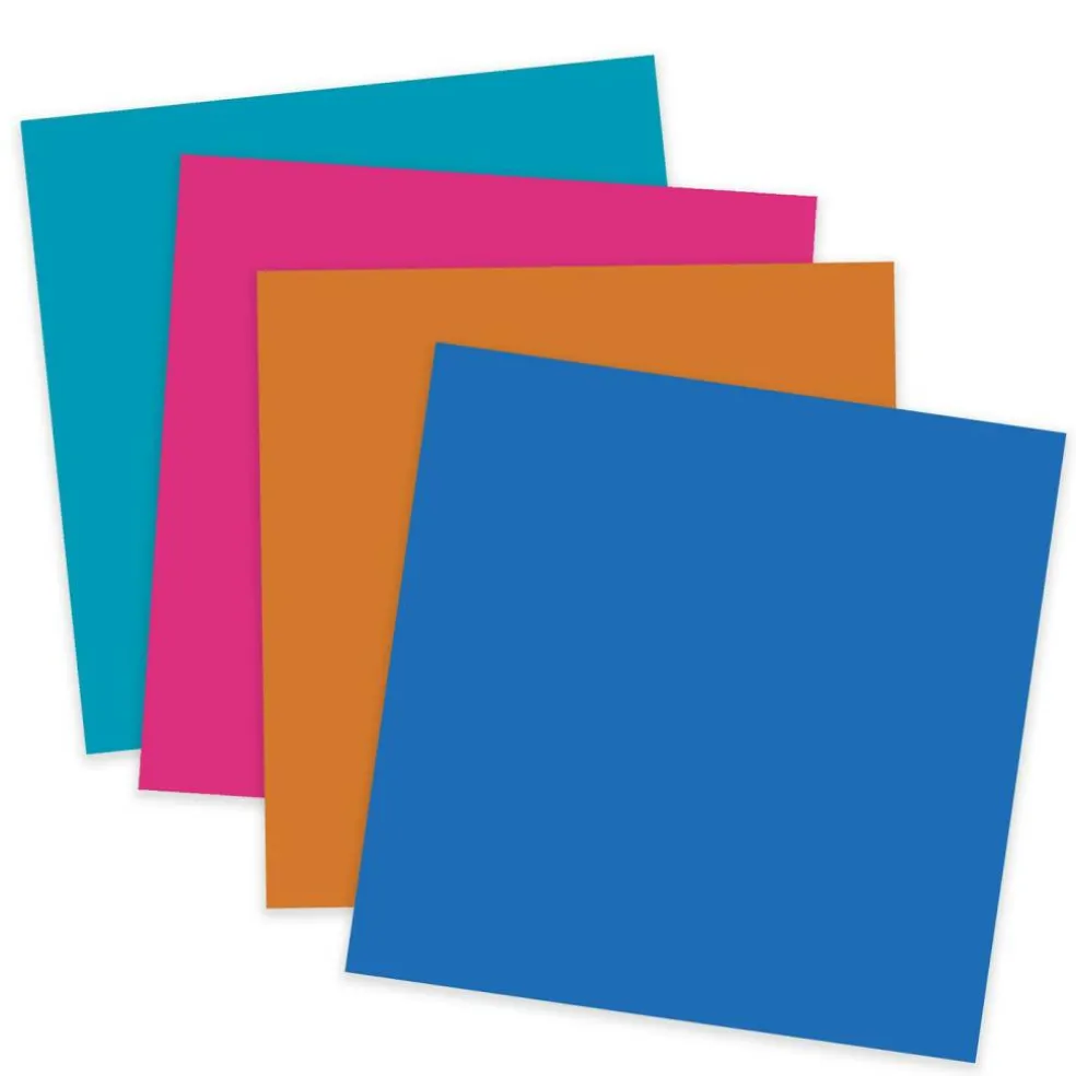 JPPlus Craft Plastic Plastic Craft Sheets for Cricut, Laser Cutter, & Engraver Use- Summer, 4 Pack