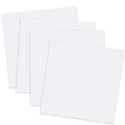 JPPlus Craft Plastic Plastic Craft Sheets for Laser Cutter, & Engraver Use- 4 Pack