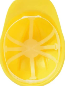 Jr. Construction Worker Helmet Yellow foreman boys kids halloween costume accessory