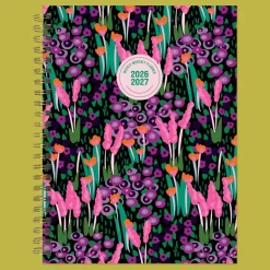 July 2026 - June 2027 Buds & Blooms Medium Weekly Monthly Planner