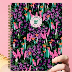July 2026 - June 2027 Buds & Blooms Medium Weekly Monthly Planner