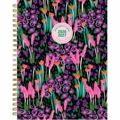 July 2026 - June 2027 Buds & Blooms Medium Weekly Monthly Planner