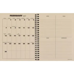 July 2026 - June 2027 Green Forest Medium Weekly Monthly Planner