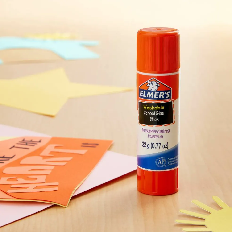 Jumbo Elmer's® Disappearing Purple School Glue Stick