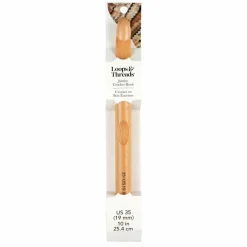 Jumbo Wood Crochet Hook by Loops & Threads®