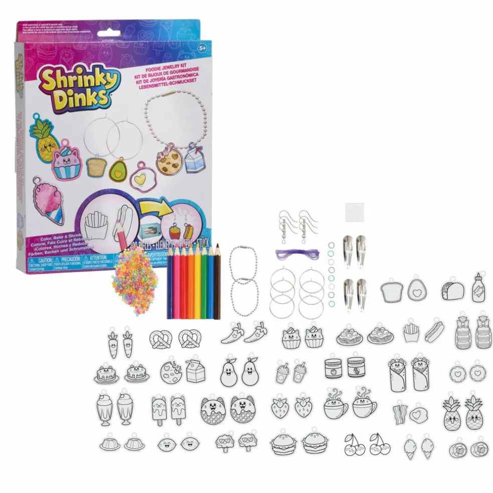 Just Play® Shrinky Dinks Foodie Jewelry Kit
