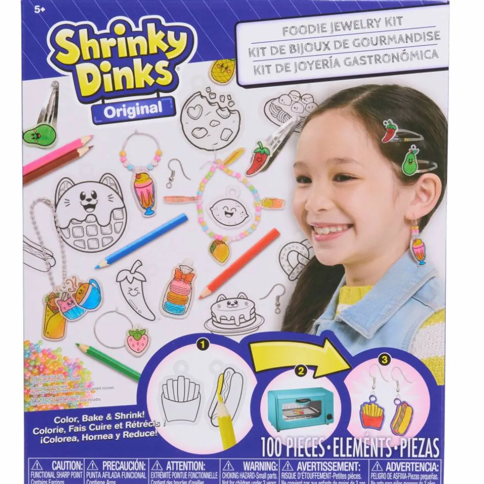 Just Play® Shrinky Dinks Foodie Jewelry Kit