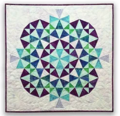 Kaleidoscope 2 Quilt: Eleanor Burns Signature Quilt Pattern
