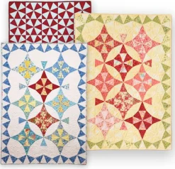 Kaleidoscope 2 Quilt: Eleanor Burns Signature Quilt Pattern