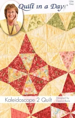 Kaleidoscope 2 Quilt: Eleanor Burns Signature Quilt Pattern
