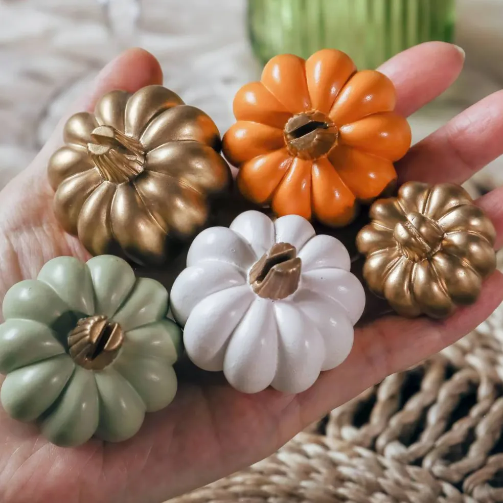Kate Aspen Orange Pumpkin Place Card Holders, 6ct.