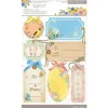 K&Co Antique Garden Tags Ribbon Accents