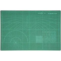 Kearing® A3 Self Healing Cutting Mat | Double Sided 3-Layer Craft Mat for Sewing, Quilting, Craft DIY Projects