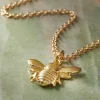 14K Gold Plated Bee Charm by Bead Landing™
